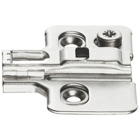 Монтажна планка METALLA SM P хрестова 2 мм с эсцентриком, сталь, нікельована