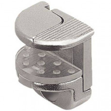 Полицетримач для скла 6-10 мм з засувкою-фіксатором для отворів d3/5 мм