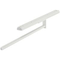 Вешалка для полотенец поворотная с 1 держателем белая