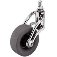 Ролик Design резина с резьбовым штифтом М8х15 d50 мм