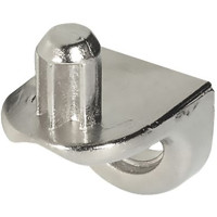 Полкодержатель d5 мм с фиксирующим штифтом под шуруп