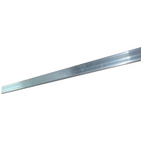 Труба гардеробна прямокутна під фарбування L=3000 мм