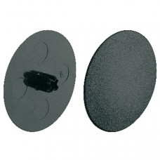 Заглушка Maxifix (Максификс) D35 мм, пластмасса, черная RAL 9004