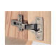 Петля Duomatic для вкладных деревянных дверей 94° (45°) схема 48/6 мм