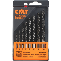 Комплект свердел P HS D=3-4-5-6-7-8-9-10 Z=4 RH