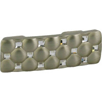 Ручка Artemis нікель i Swarovski м/о 32 мм