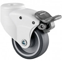 Поворотный ролик Mono с тормозом d50 мм