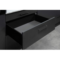 Выдвижной ящик Matrix S Slim 2.0 с доводчиком H=135 мм, L=450 мм, 35 ​​кг черный