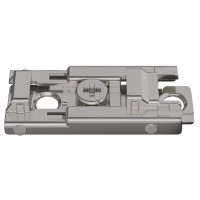 Монтажна планка пряма під шуруп Metalla 540 SM H0 сталь нікельована