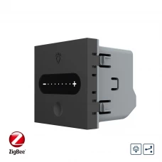 Розумний механізм сенсорний прохідний димер чорний ZigBee