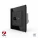 Умный сенсорный диммер слайдер ZigBee черный