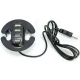 Удлинитель для USB на 4 входа черный