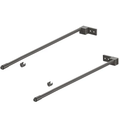 Рейлинг круглый Matrix Box S, 270 мм, антрацит