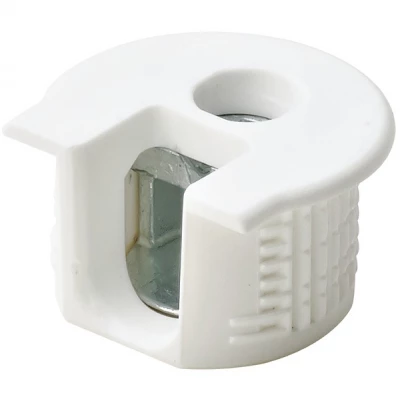 Корпус RAFIX (Рафикс) 20, для толщины 19 мм, пластмасса, белый RAL 9003