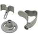 Гибкий кабель-канал Vertebra H=720-750 мм алюминий