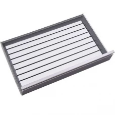 Коврик с резиновыми полосками Ago Rubberdeck 1150х480 мм белый