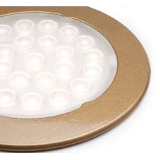 LED-світильник Metris врізний тепле світло бронза