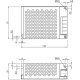 Блок питания для LED в металлическом корпусе 60 W