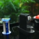 Вертикальний выдвижной блок Versalux на 3 розетки + 1 USB.5V алюминий/черный