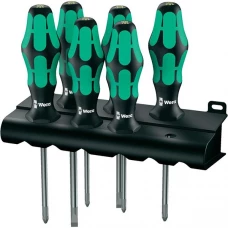 Набір викруток Kraftform Plus Lasertip 335/350/355/6 Rack з підставкою