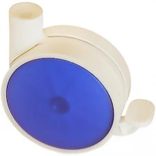 Мебельный ролик Disky 2 Nylon d80 мм синий