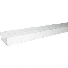 Профиль для LED ленты накладной L=2000 мм белый