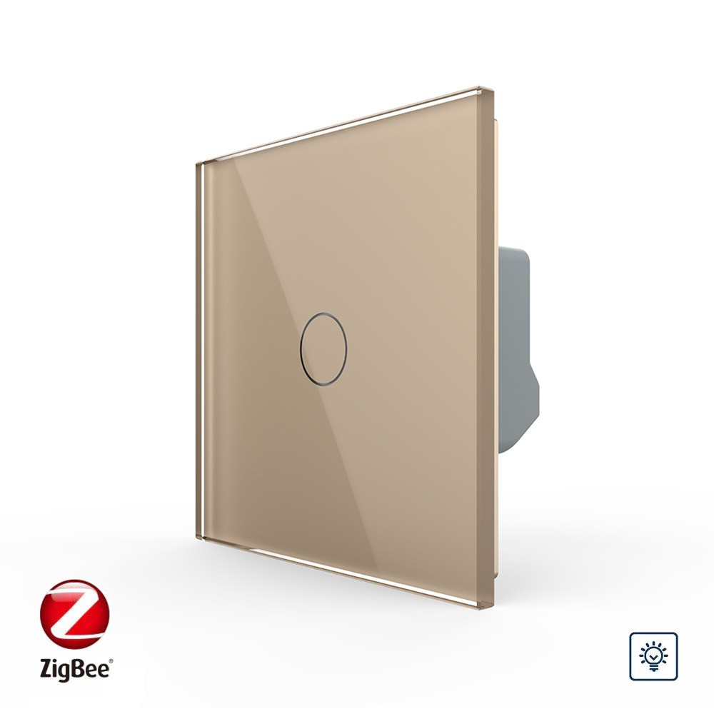 Умный сенсорный диммер золотой ZigBee купить в Украине - интернет ...