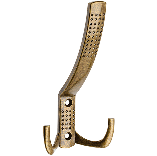 Крючок мебельный тройной бронза купить в Украине интернетмагазин Сириус